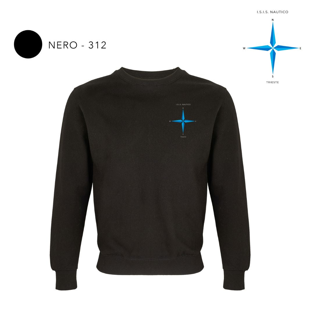 FELPE GIROCOLLO Logo Ricamato NAUTICO