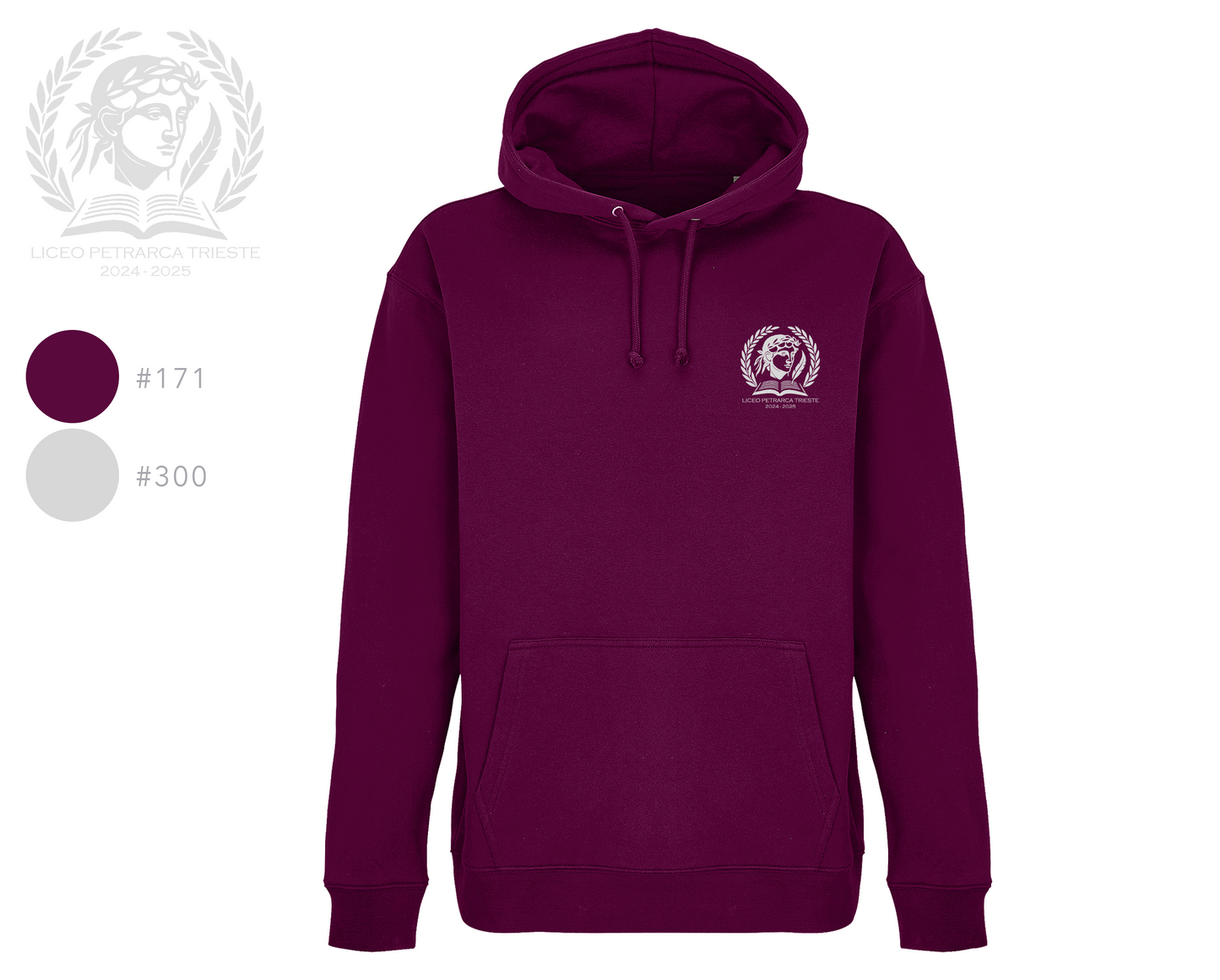 FELPE CAPPUCCIO Logo Stampato