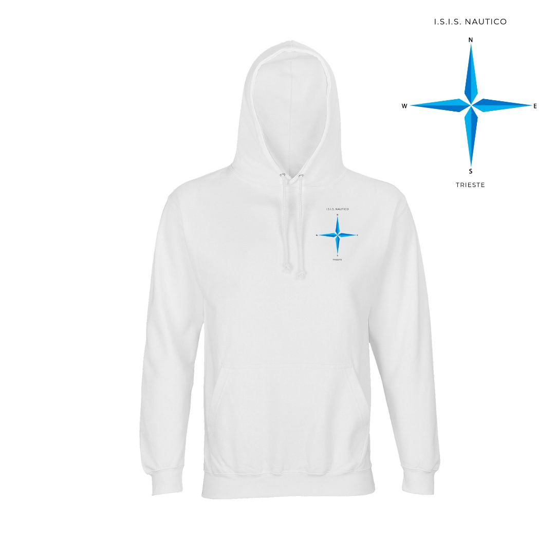 FELPE CAPPUCCIO Logo Ricamo NAUTICO