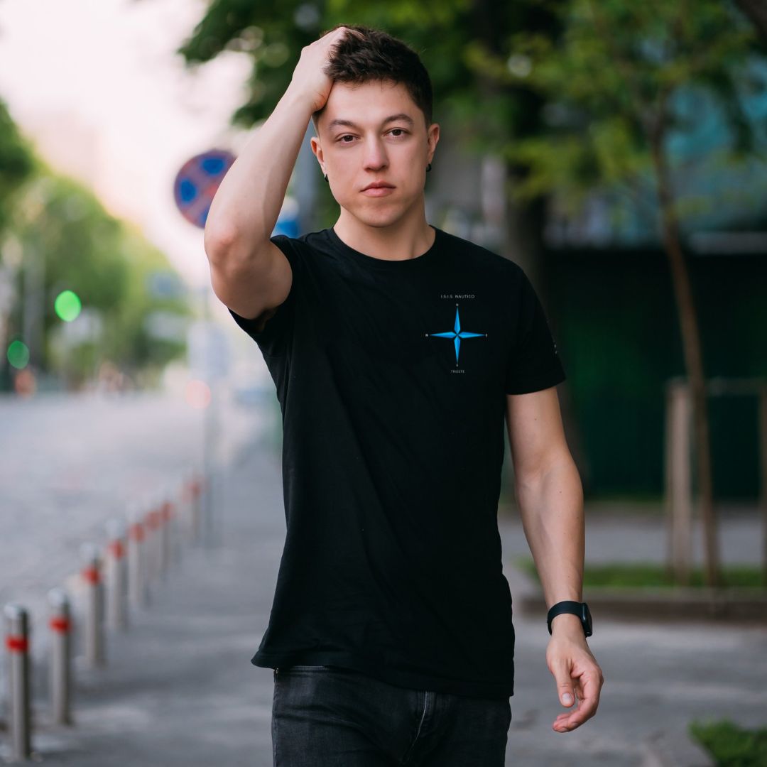 T-SHIRT PREMIUM Logo stampato NAUTICO