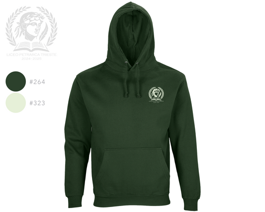 FELPE CAPPUCCIO Logo Stampato