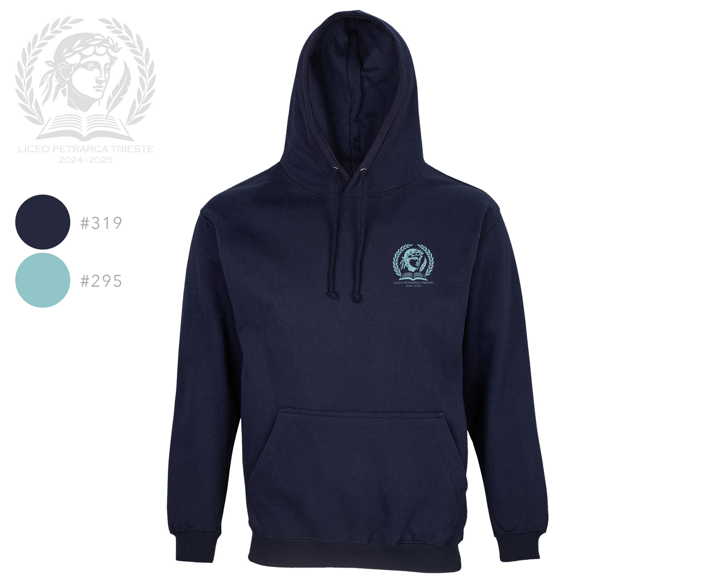 FELPE CAPPUCCIO Logo Stampato