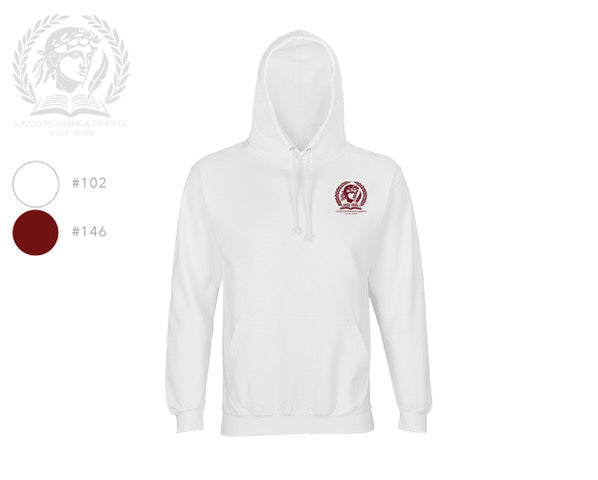 FELPE CAPPUCCIO Logo Stampato